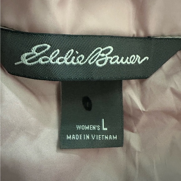 Eddie Bauer Women’s Microlight Color Block Down Jacket, L - Picture 4 of 5
